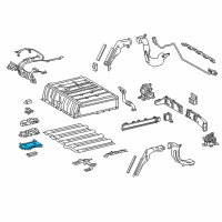 OEM 2020 Toyota Prius Prime Sensor Diagram - 89890-47150