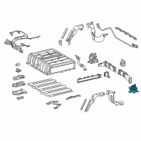 OEM 2021 Toyota Prius Prime Blower Motor Diagram - G9230-47101