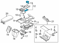 OEM Kia K5 Indicator Assembly-Shift Diagram - 84655L3000