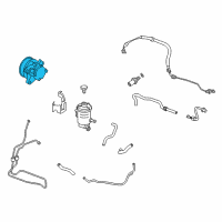 OEM 2010 Honda Accord Pump Assembly, Power Steering (L4) Diagram - 56100-R40-P05