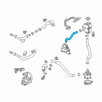 OEM 2022 Chevrolet Bolt EV Outlet Hose Diagram - 42750968