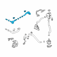 OEM Chevrolet Bolt EV Tube Assembly Diagram - 42557402