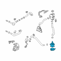 OEM Chevrolet Bolt EUV Auxiliary Pump Diagram - 13534110