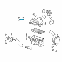 OEM 2014 Chevrolet Spark EV PCV Hose Diagram - 25192134