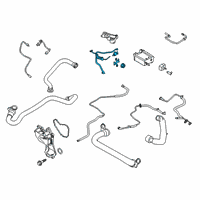 OEM Ford Hose Assembly Diagram - HG9Z-9D289-F