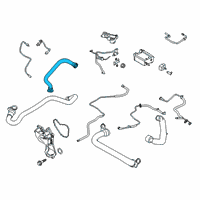 OEM 2016 Ford Fusion Crankcase Tube Diagram - DS7Z-6A664-G