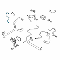 OEM 2016 Ford Fusion Lower Oxygen Sensor Diagram - DS7Z-9F472-B