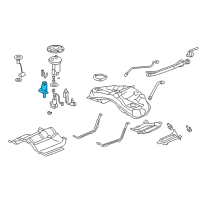 OEM 2006 Acura RL Meter Diagram - 17047-SJA-A00