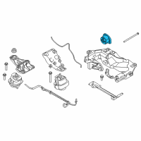 OEM 2016 BMW X5 Transmission Bearing Set Diagram - 22-32-6-853-095