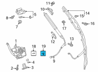 OEM Toyota Lift Gate Switch Diagram - 84930-48140