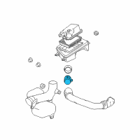 OEM Pontiac Grand Prix Air Mass Sensor Diagram - 19351886