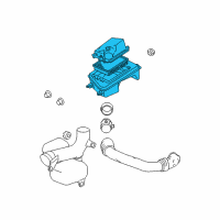 OEM 2006 Chevrolet Malibu Cleaner, Air Diagram - 89047825