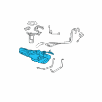 OEM 2006 Chevrolet HHR Fuel Tank Diagram - 20866941