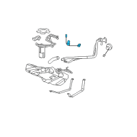 OEM Chevrolet HHR Fuel Tank Meter/Pump SENSOR KIT Diagram - 19179949