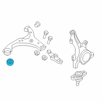 OEM Kia Amanti Bush Diagram - 545842G000