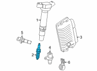 OEM Lexus NX350 PLUG, SPARK Diagram - 90919-01303