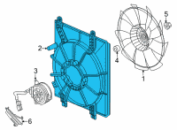 OEM 2022 Honda Civic SHROUD Diagram - 19015-64A-A01