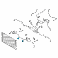 OEM 2018 BMW M6 Gran Coupe Hose Clamp Diagram - 17-12-7-551-154