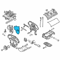 OEM Infiniti Q50 Gasket-Solenoid Diagram - 23797-1MG0B