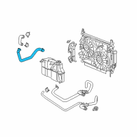 OEM Dodge Magnum Hose-Radiator Outlet Diagram - 5039789AA