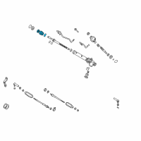 OEM 2000 Nissan Pathfinder Bush Assy-End Cover, Power Steering Diagram - 49523-0W000