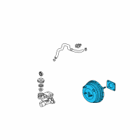 OEM 2003 Honda CR-V Power Set, Master (8"+9") Diagram - 01469-S9A-A50