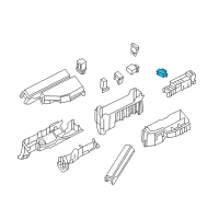 OEM 2016 Infiniti QX60 Holder Assy-Fusible Link Diagram - 24380-3JA0A