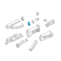 OEM 2019 Infiniti QX60 Holder Assy-Fusible Link Diagram - 24380-4P411