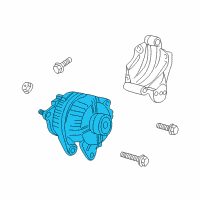 OEM 2002 Jeep Grand Cherokee ALTERNATR-Engine Diagram - 56044678AA
