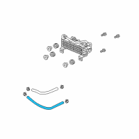 OEM Acura TL Hose A (ATF) Diagram - 25215-RK1-A00