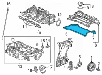 OEM 2018 Honda CR-V Pkg, Head Cover Diagram - 12341-59B-013