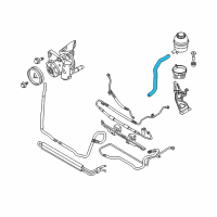 OEM 2008 BMW M3 Suction Hose Diagram - 32-41-2-283-894