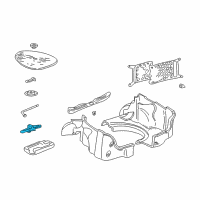 OEM 2000 Chevrolet Malibu Jack Asm Diagram - 10285254