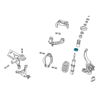 OEM Dodge Seat-Spring Seat Diagram - 4616982AB