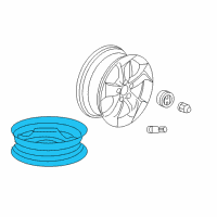 OEM 2017 Honda HR-V Wheel, Disk 16X4T Diagram - 42700-T7W-A52