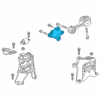 OEM Honda Insight BRACKET, TORQUEROD Diagram - 50690-TXM-A01