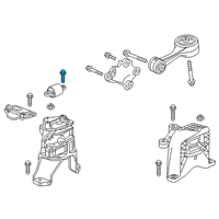 OEM Honda Clarity Bolt, Flange (8X25) Diagram - 95701-08025-08