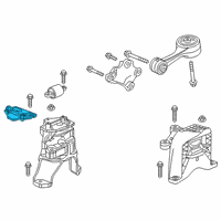 OEM 2020 Honda Insight STAY, ENG SIDE MTG Diagram - 50625-TXM-A00