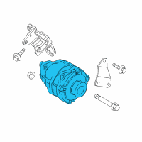 OEM Infiniti QX56 Alternator Assembly Diagram - 23100-1LA1A