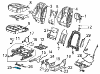 OEM 2020 Cadillac CT5 Module Diagram - 13536041