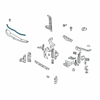 OEM 2014 Toyota Land Cruiser Weatherstrip Diagram - 53381-60110