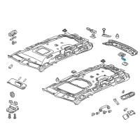 OEM Honda Civic Bulb (T10X31) (8W) Diagram - 04110-SWA-305