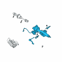 OEM Column Asm, Steering Diagram - 25933396