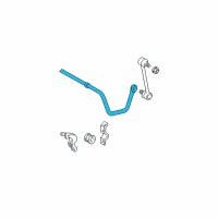 OEM 2005 Toyota Camry Stabilizer Bar Diagram - 48812-AA090