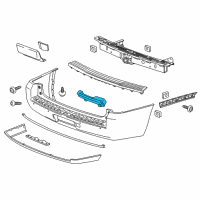 OEM Cadillac Reflector Diagram - 84240627