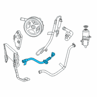 OEM 2022 Ram 2500 Hose-Power Steering Return Diagram - 68425542AA