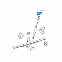 OEM 2006 Toyota Tacoma Bracket Sub-Assembly, Rear Diagram - 48505-04010