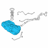 OEM Nissan Fuel Tank Assembly Diagram - 17202-3AN0D