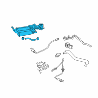 OEM 2013 Toyota Matrix Vapor Canister Diagram - 77740-02181