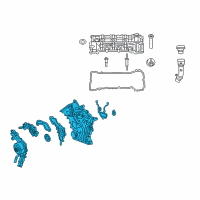OEM 2014 Ram C/V Cover-Chain Case Diagram - 5184495AN